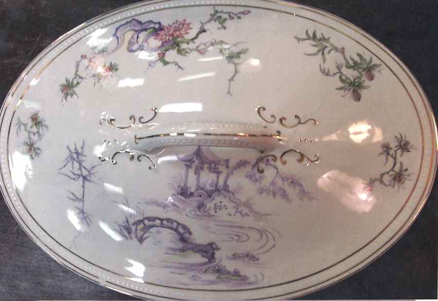 MEK316 Lid for Oval Vegetable by J & G Meakin-1