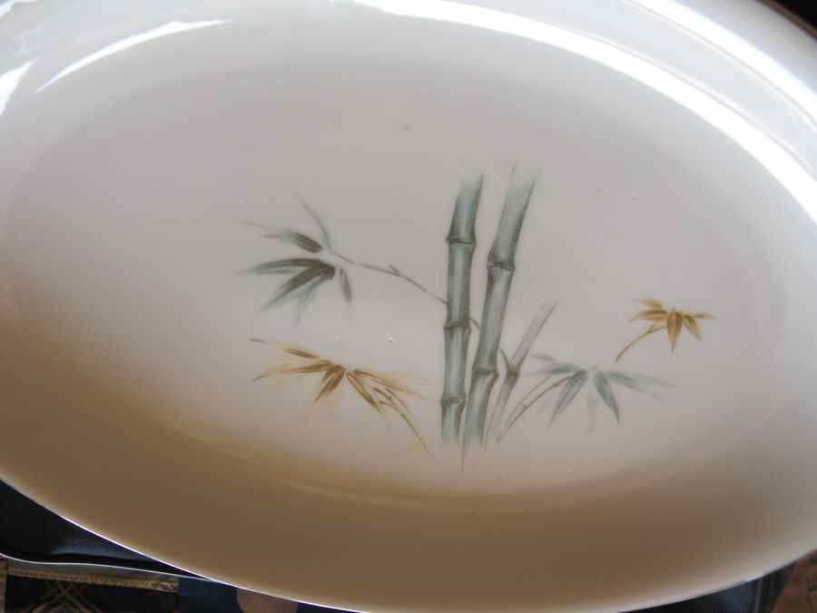 MEJ23 14" Oval Serving Platter by Meijyo (Japan)-1