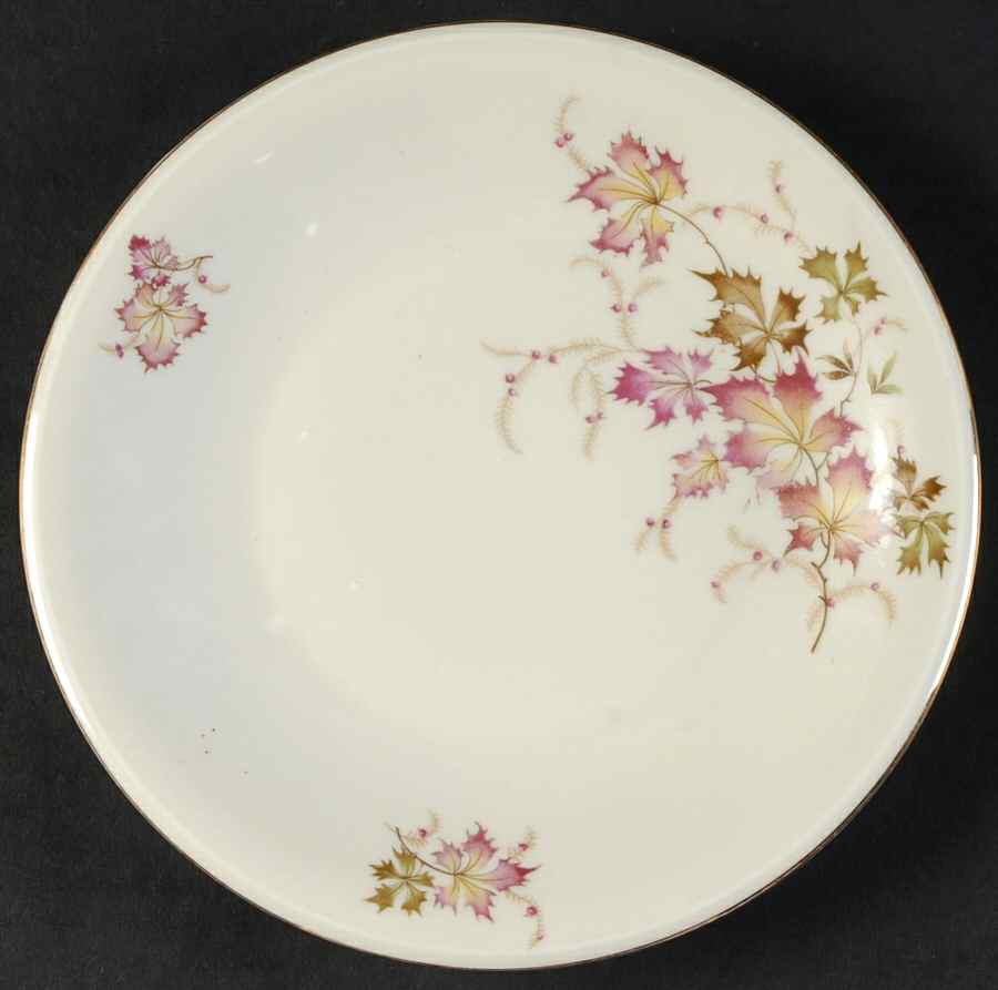 Autumn Leaves (Coupe) Salad Plate by Mitterteich-1