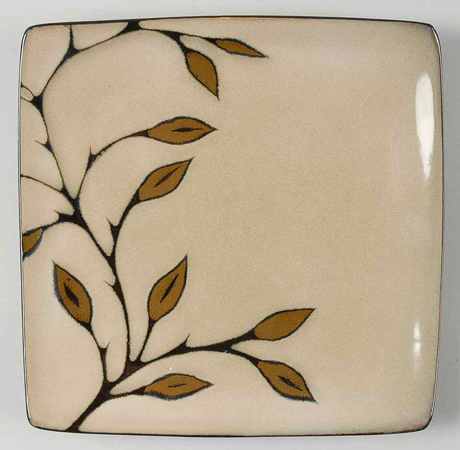 Leaves Salad Plate by Mikasa-1