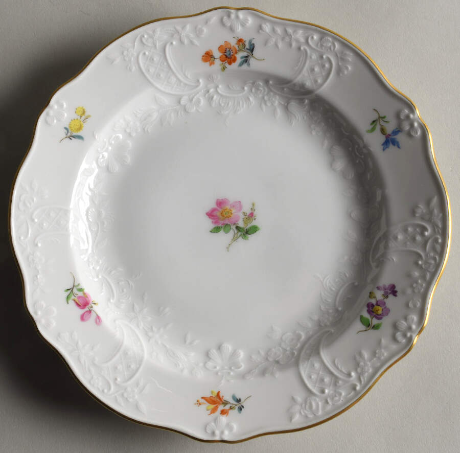 MSS192 Salad Plate by Meissen (Germany)-1
