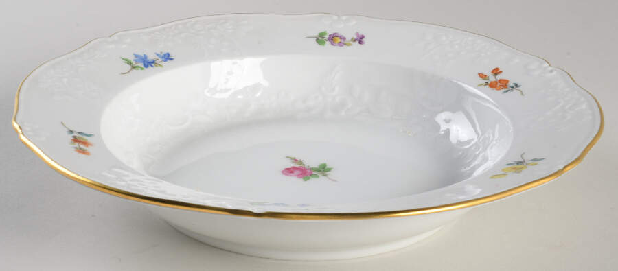 MSS192 Rim Soup Bowl by Meissen (Germany)-1