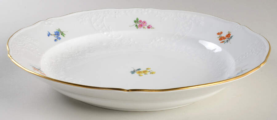MSS192 12" Round Vegetable Bowl by Meissen (Germany)-1