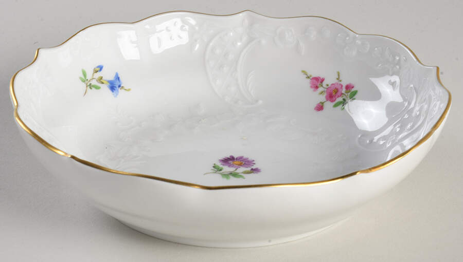 MSS192 Fruit/Dessert (Sauce) Bowl by Meissen (Germany)-1