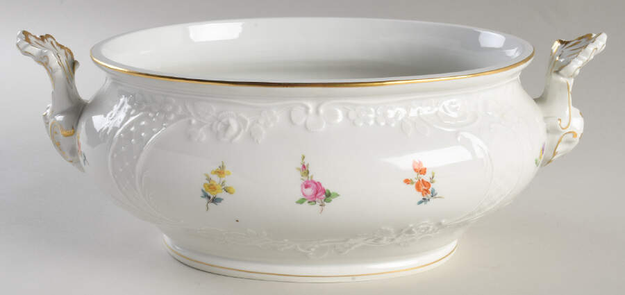 MSS192 Oval Vegetable No Lid by Meissen (Germany)-1