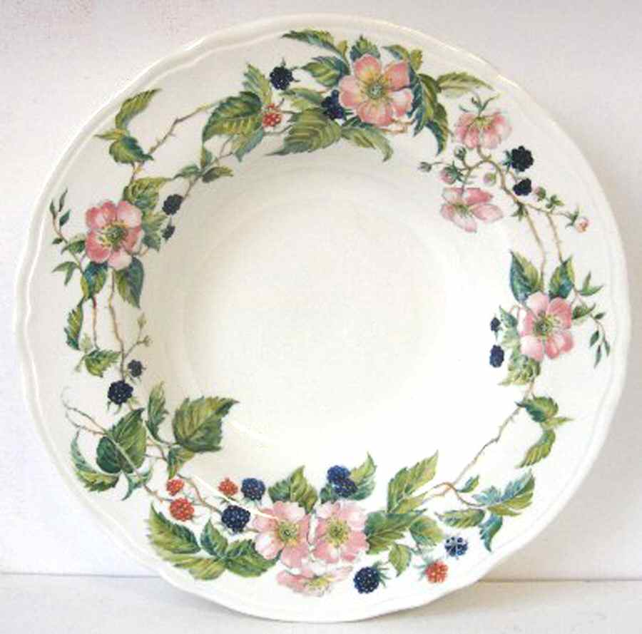 Normandie Rim Soup Bowl by Myott Staffordshire-1