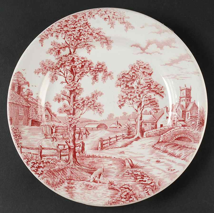 MAD242 Dinner Plate by John Maddock & Sons-1