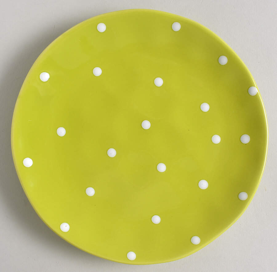 Sprinkle Lime Green Salad Plate by Maxwell & Williams-1