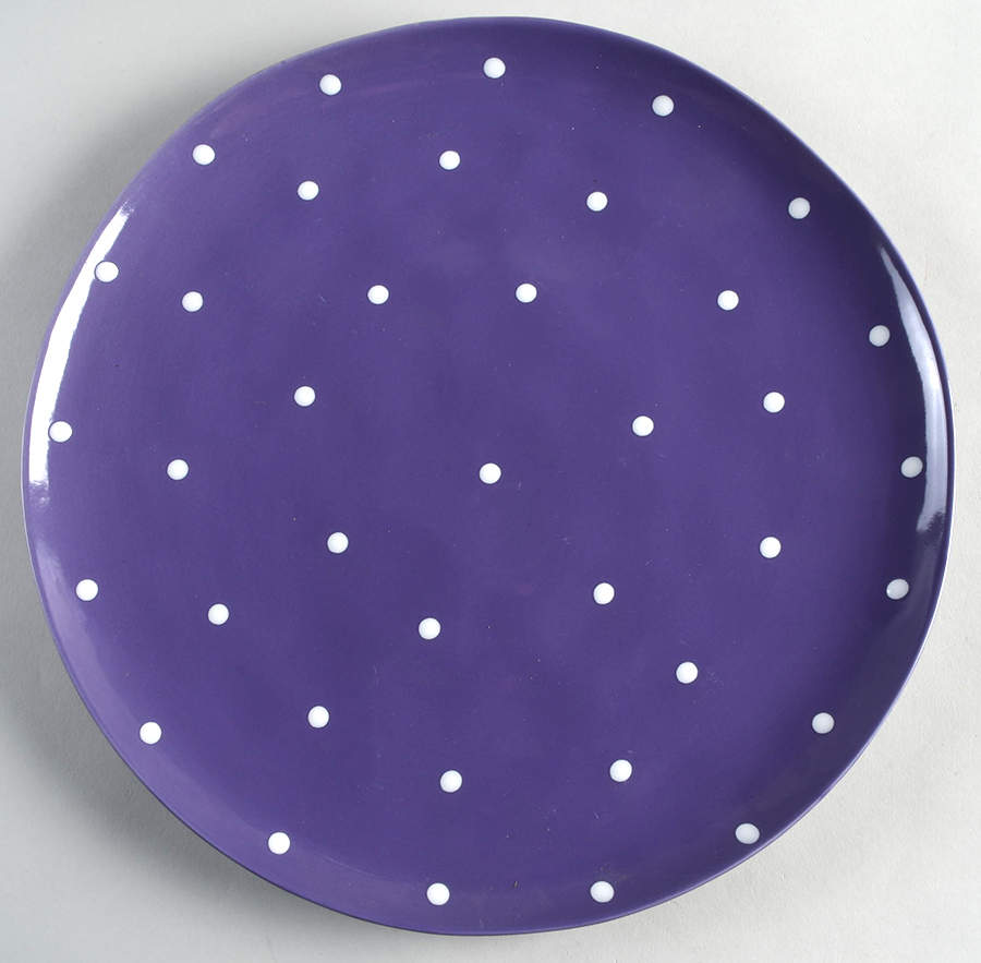Sprinkle Purple 13" Chop Plate (Round Platter) by Maxwell & Williams-1