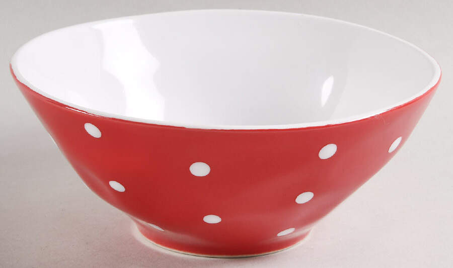 Sprinkle Red Coupe Soup Bowl by Maxwell & Williams-1