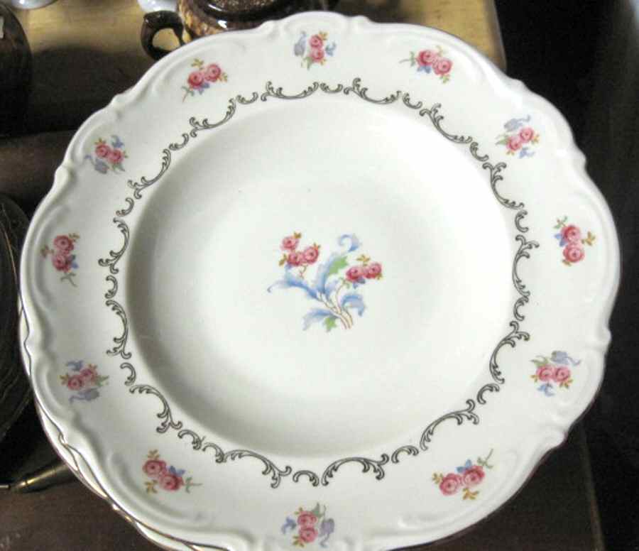 MIT323 Large Rim Soup Bowl by Mitterteich-1