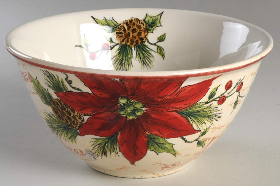 Noel 8" Round Vegetable Bowl by Maxcera Corp-1