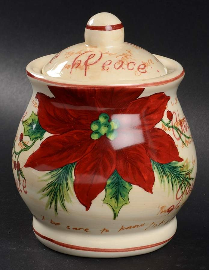 Noel Sugar Bowl & Lid by Maxcera Corp-1