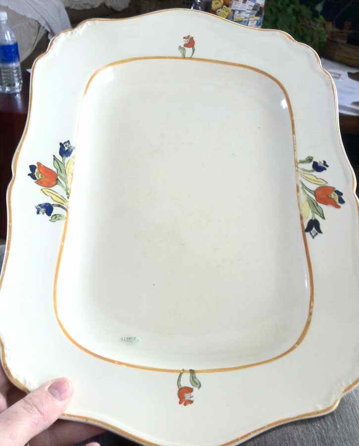 MEK318 12" Oval Serving Platter by J & G Meakin-1