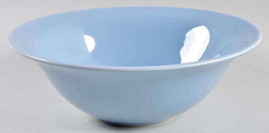 Classic Sky Blue 8" Round Serving Bowl by Martha Stewart-1