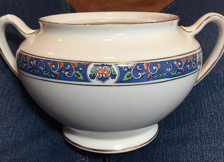 MAD244 Sugar Bowl No Lid by John Maddock & Sons-1