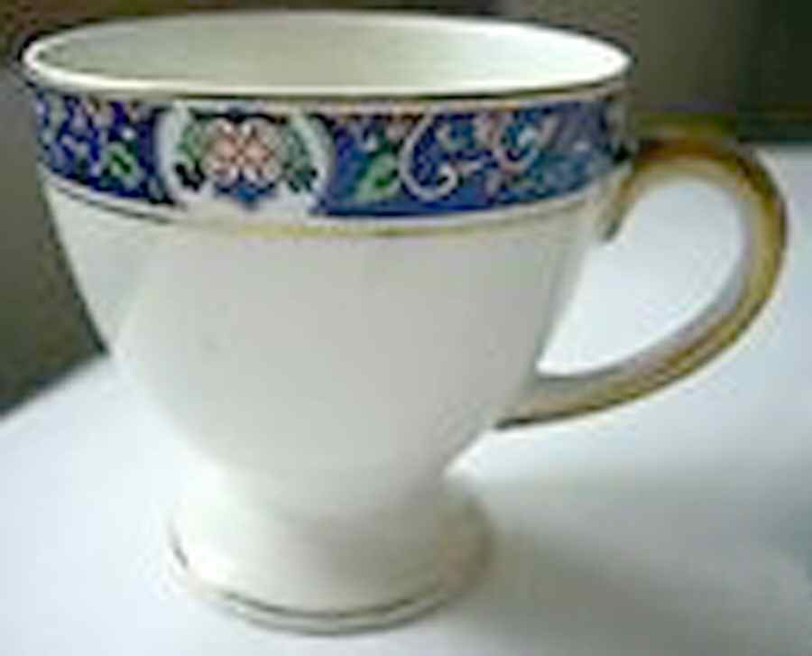 MAD244 Footed Cup & Saucer Set by John Maddock & Sons-1