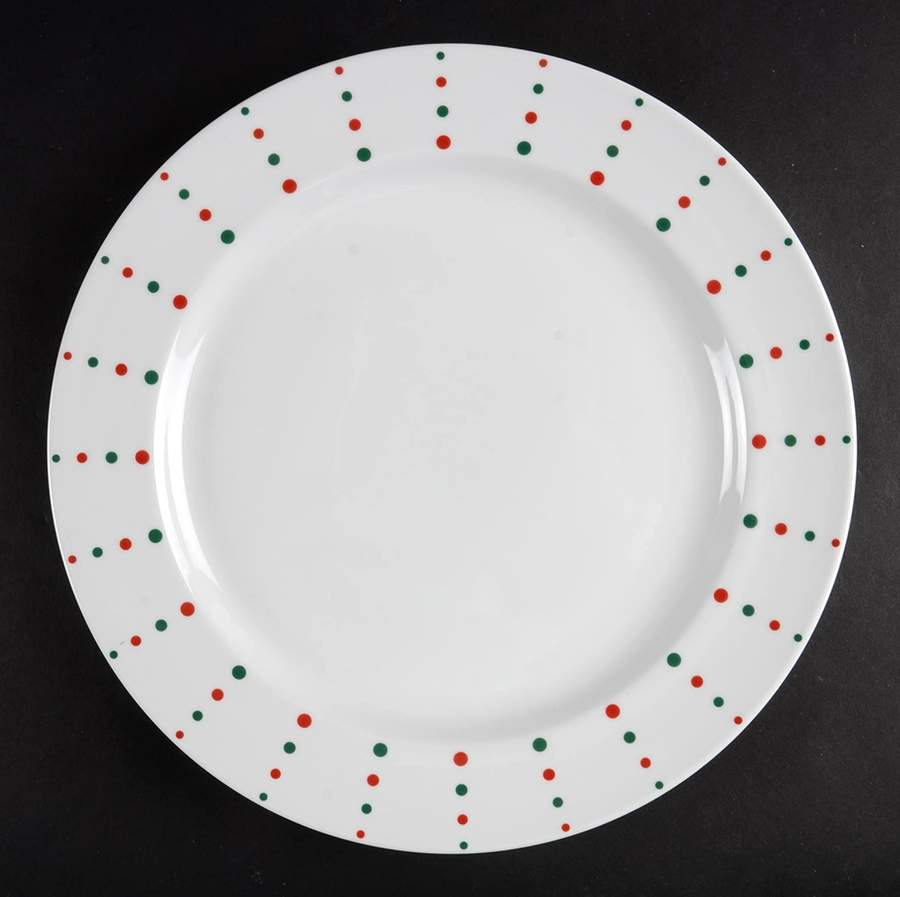 Christmas Cheers 12" Chop Plate (Round Platter) by Mikasa-1