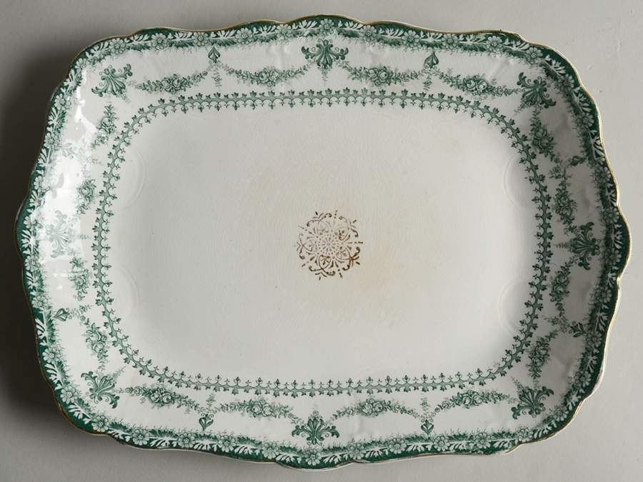 Stafford 12" Rectangular Serving Platter by John Maddock & Sons-1