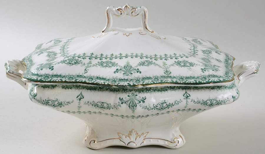 Stafford Rectangular Covered Vegetable by John Maddock & Sons-1