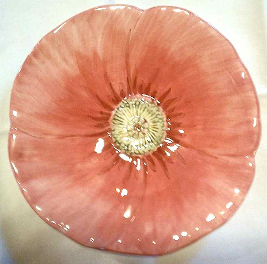 Group Floral Flower Shape Salad Plate by Maxcera Corp-1