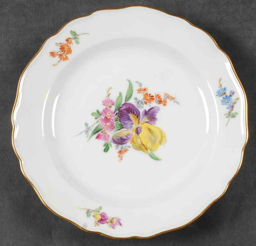 MSS197 Bread & Butter Plate by Meissen (Germany)-1