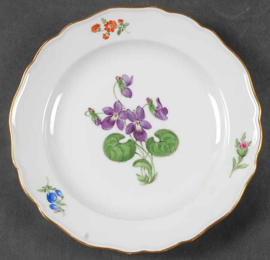 MSS198 Bread & Butter Plate by Meissen (Germany)-1