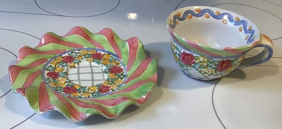Glen Park Flat Cup & Saucer Set by MacKenzie-Childs-1