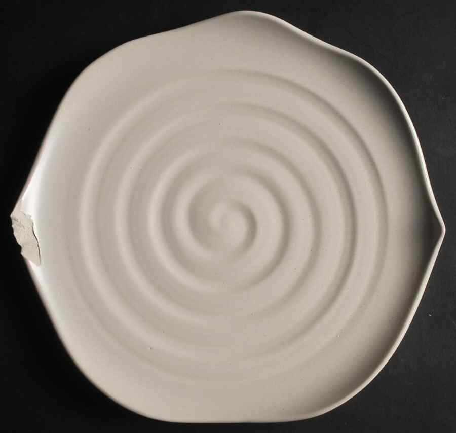 Milaniware Ivory Dinner Plate by Milani Home-1