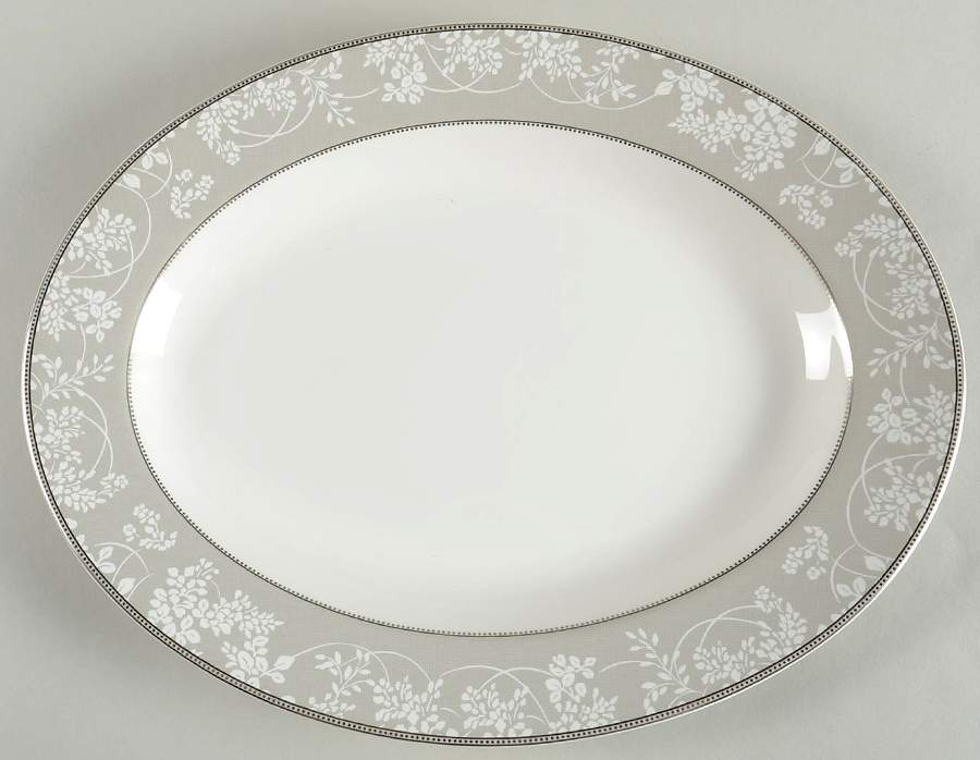 Something Borrowed 14" Oval Serving Platter by Mikasa-1