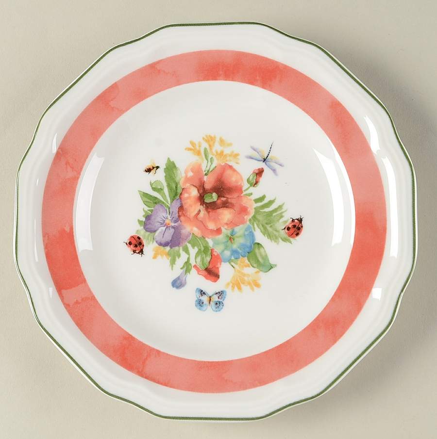 Antique Garden Tidbit Plate by Mikasa-1