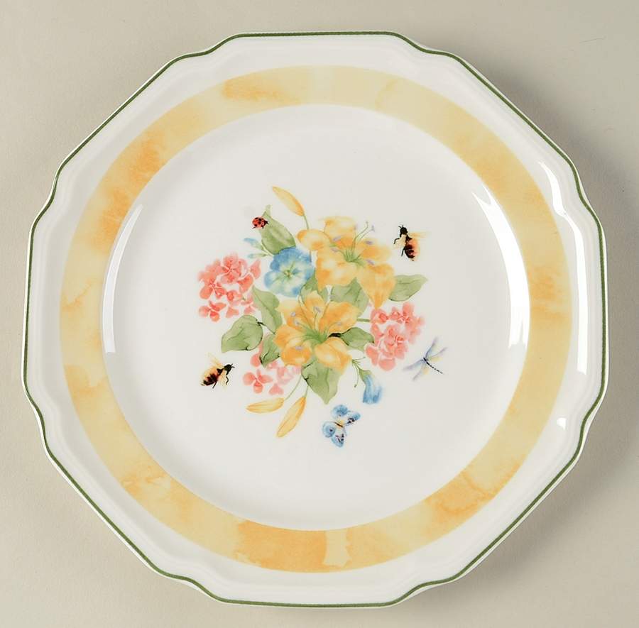Antique Garden Accent Salad Plate by Mikasa-1