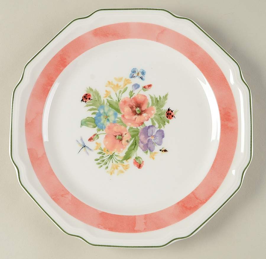 Antique Garden Accent Salad Plate by Mikasa-1