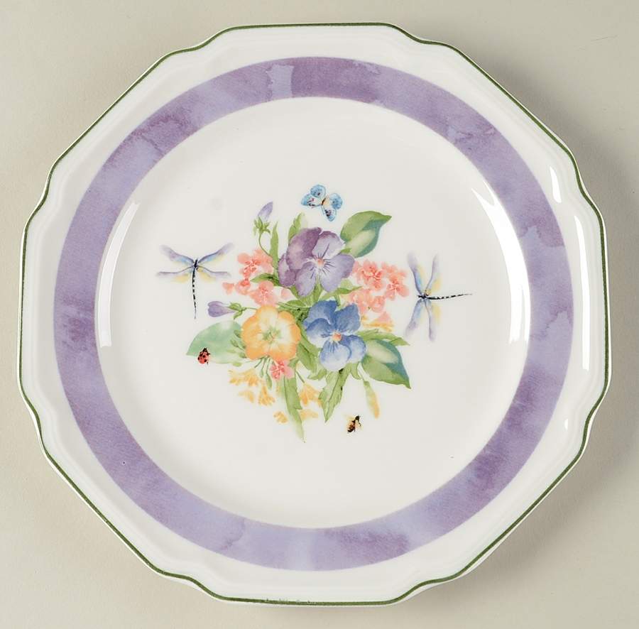 Antique Garden Accent Salad Plate by Mikasa-1