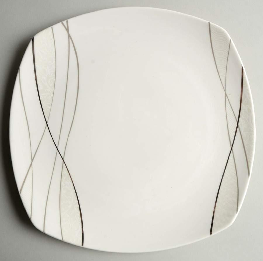 Something New 11" Square Serving Platter by Mikasa-1