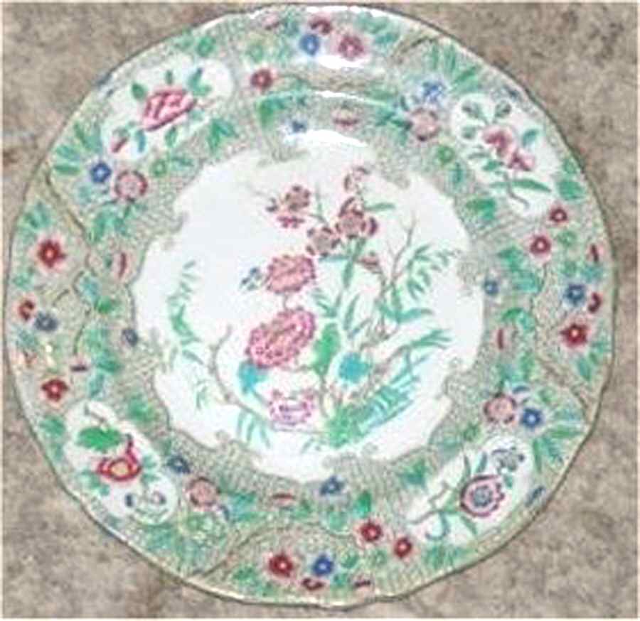 Indian Curl Dinner Plate by Minton-1