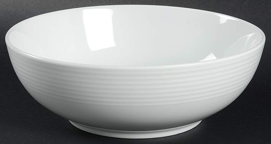 Cheers (White) 9" Round Vegetable Bowl by Mikasa-1