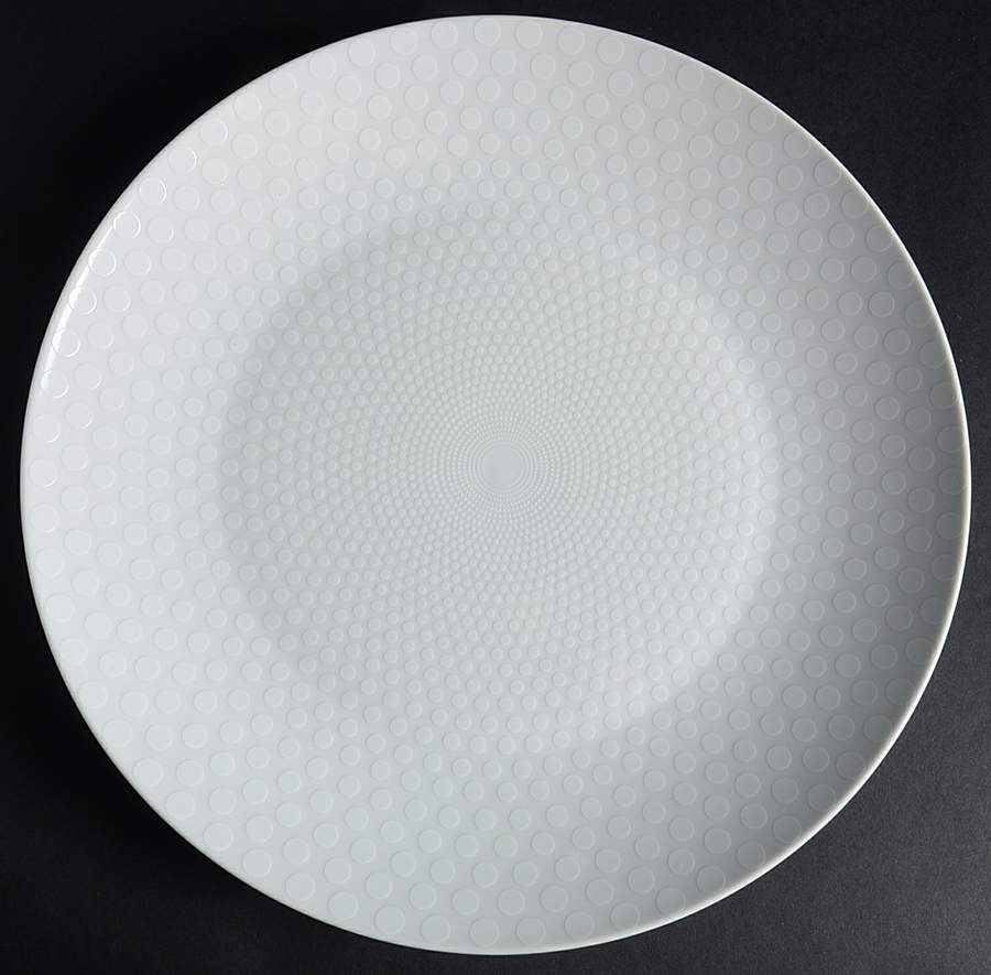 Cheers (White) 12" Chop Plate (Round Platter) by Mikasa-1