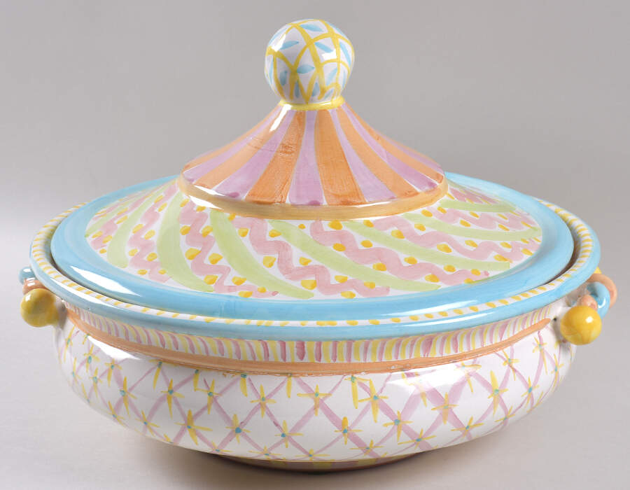 Manchester Tureen &  Lid by MacKenzie-Childs-1