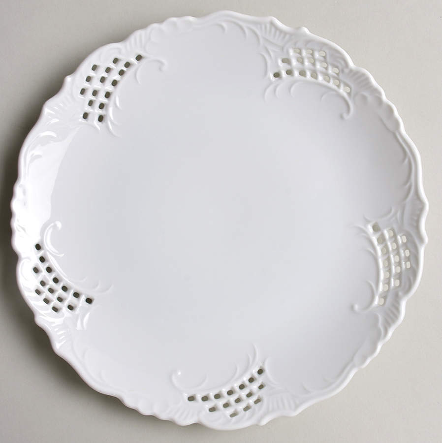 Openwork (Embossed Scrolls) Salad Plate by Maryland-1