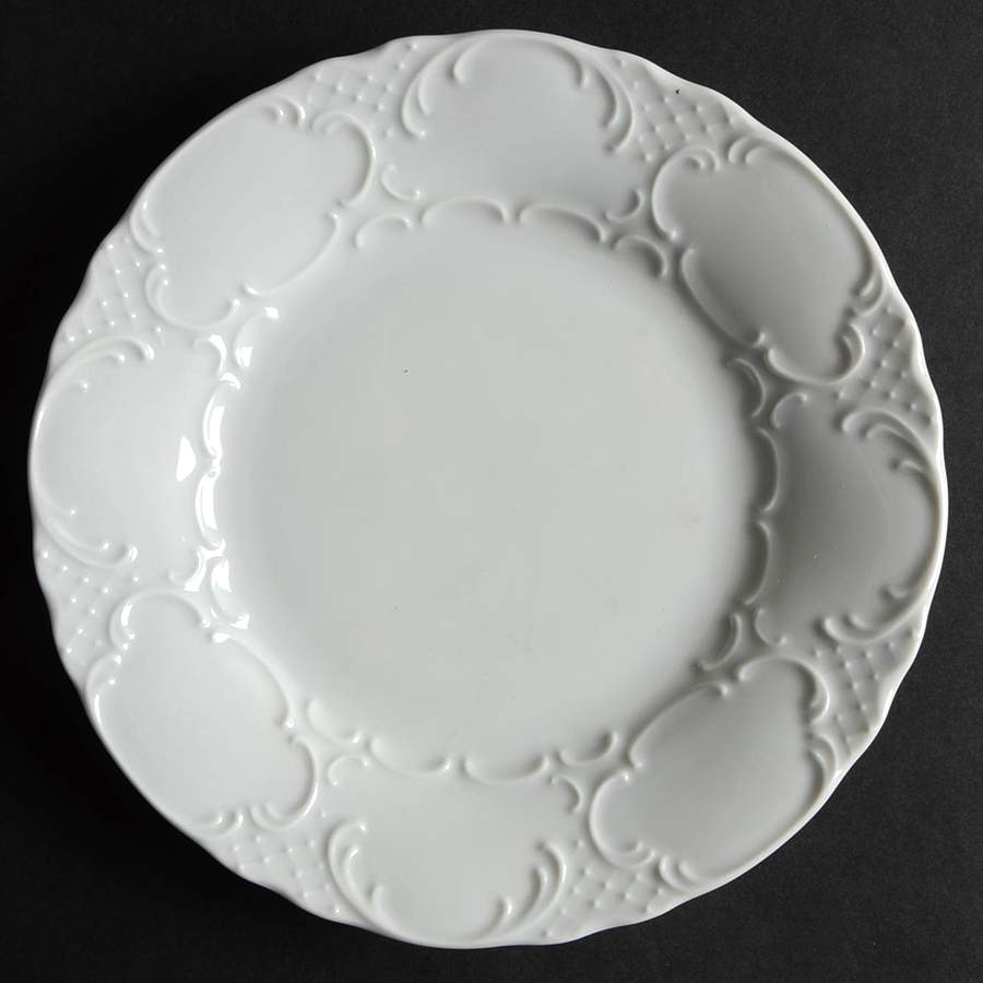 Scrolled Embossed Salad Plate by Maryland-1