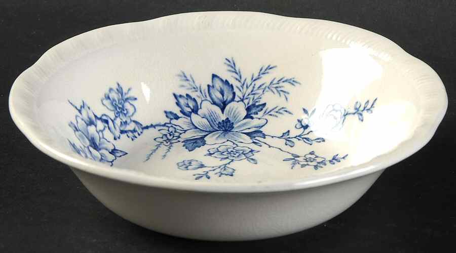 Orient Blue Fruit/Dessert (Sauce) Bowl by Alfred Meakin-1