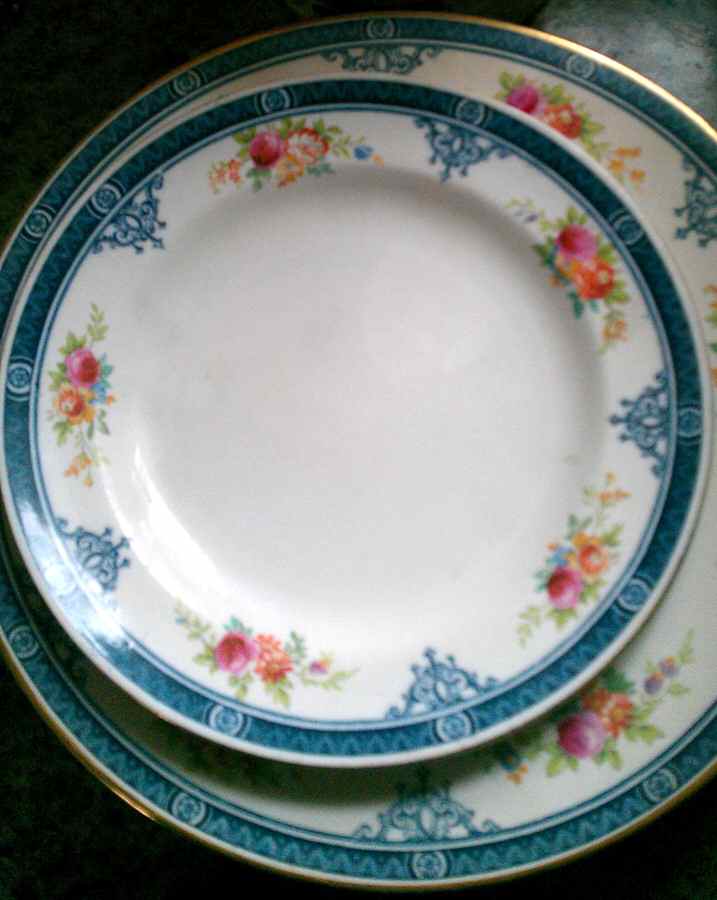 Swansea Bread & Butter Plate by Minton-1