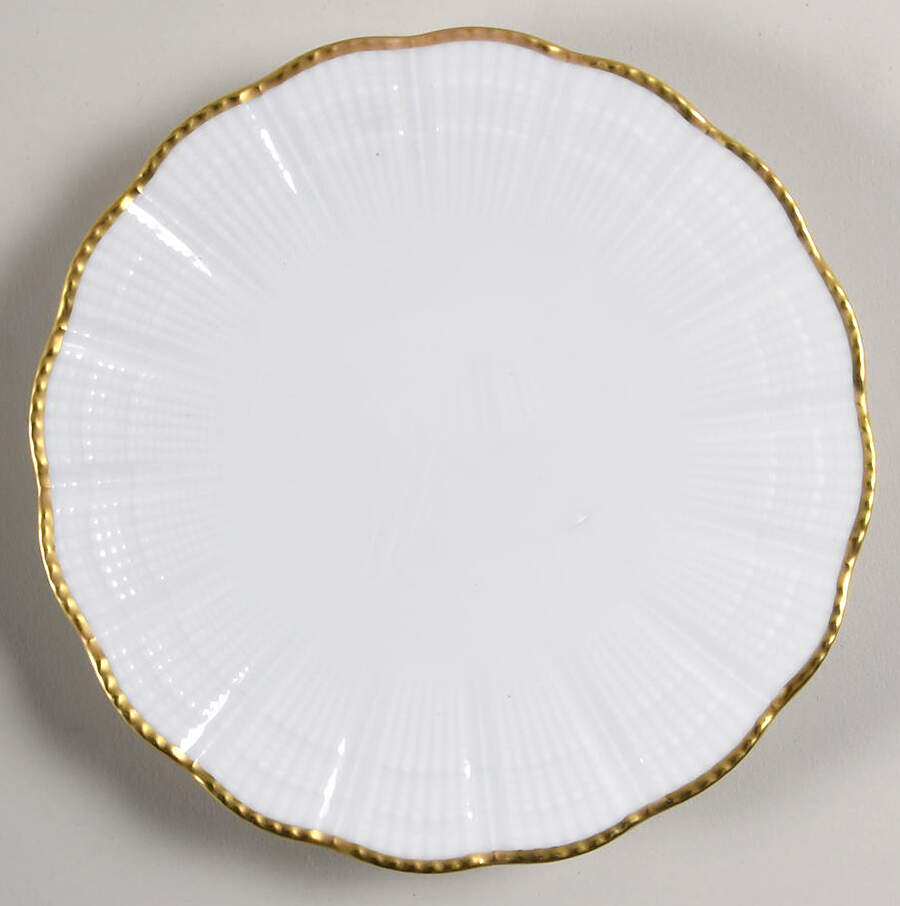 Corail Gold Dessert/Pie Plate by Medard de Noblat-1