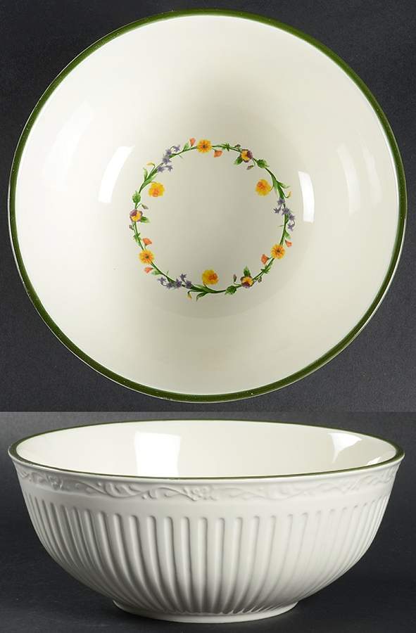 Italian Meadow 8" Round Vegetable Bowl by Mikasa-1