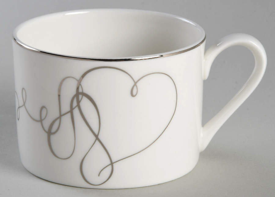 Love Story Square Flat Cup by Mikasa-1