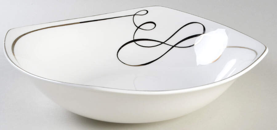 Love Story Square 9" Square Vegetable Bowl by Mikasa-1
