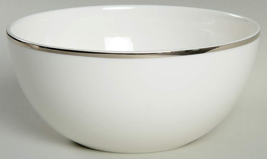 Cameo Platinum Square Soup/Cereal Bowl by Mikasa-1