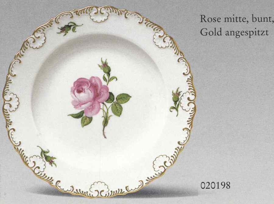 020198 Dinner Plate by Meissen (Germany)-1