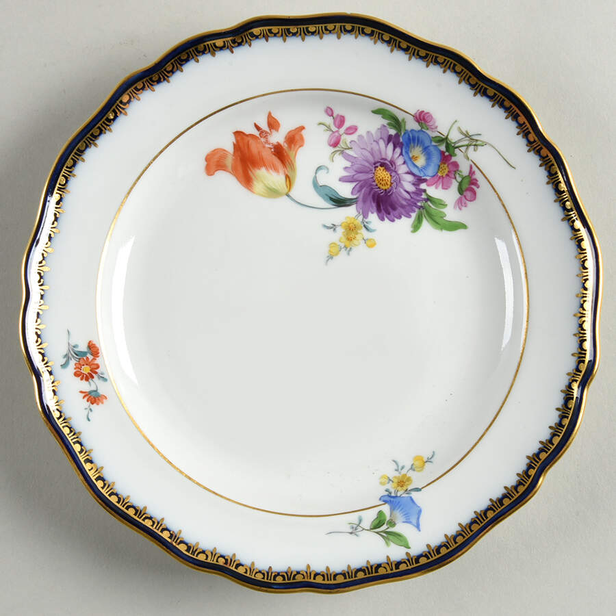 111120 Dessert/Pie Plate by Meissen (Germany)-1